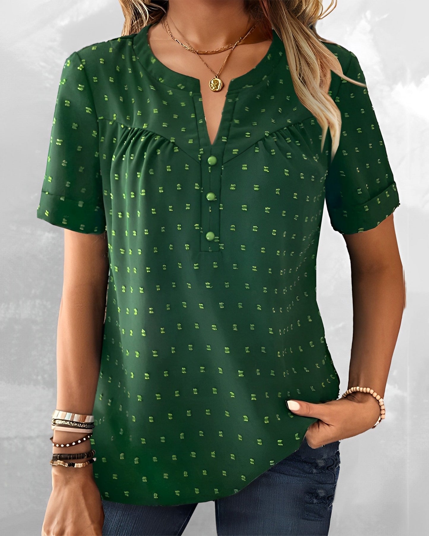 Aarushi® | Camicia chic e ariosa